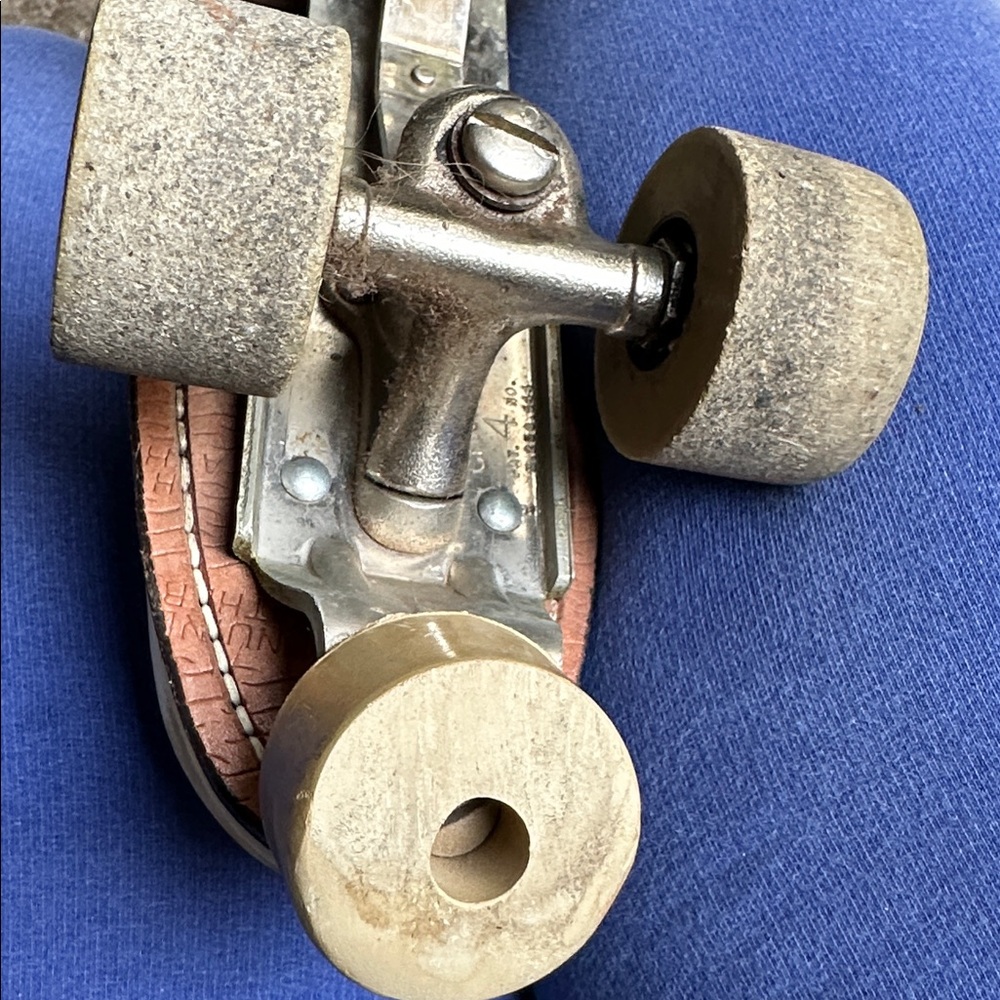 1970’s Betty Little Hyde White leather Classic Roller Skates. 10” Sz 8-9? - Picture 10 of 14